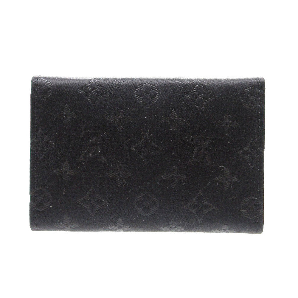 LOUIS VUITTON Coin case M92137 Monogram satin black Porte Monnaie Satin Monogram
