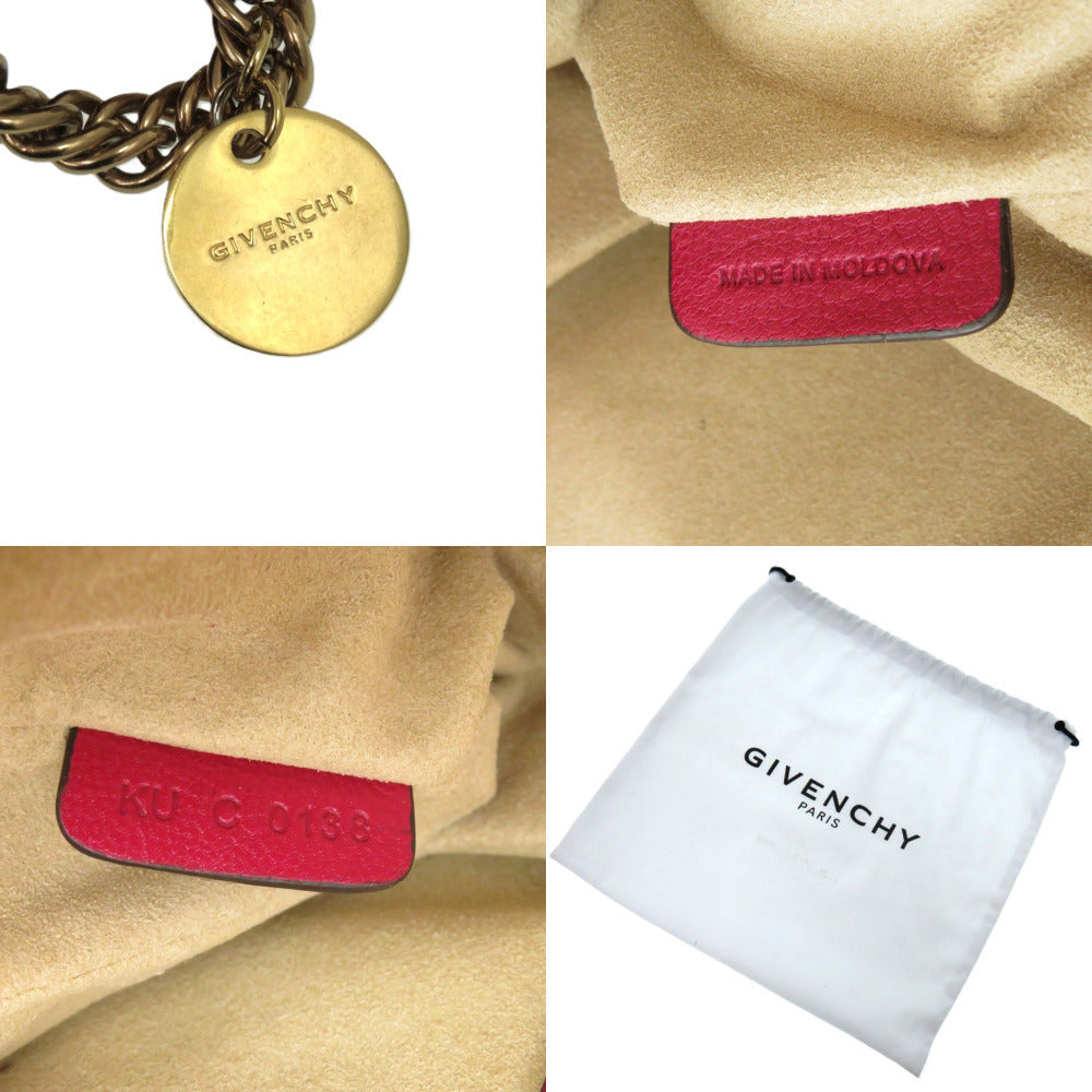 GIVENCHY Shoulder Bag KU C 0138 leather Bordeaux CROSS3 2way