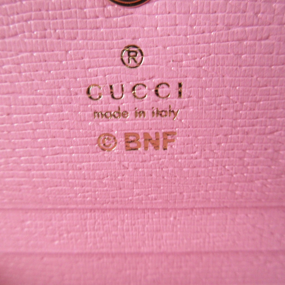 GUCCI Bifold Wallet 701009 leather pink Bananya