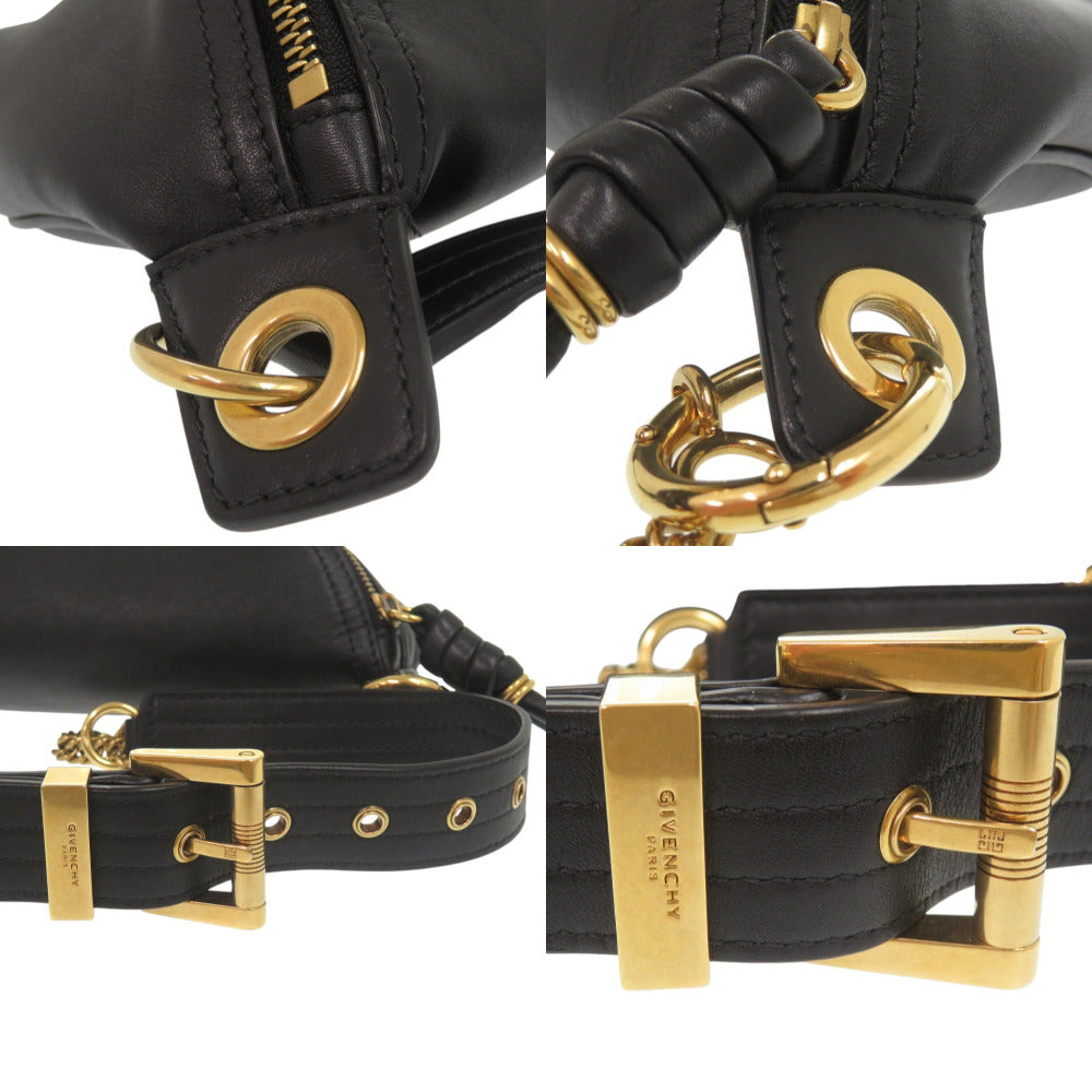 GIVENCHY Waist bag leather black