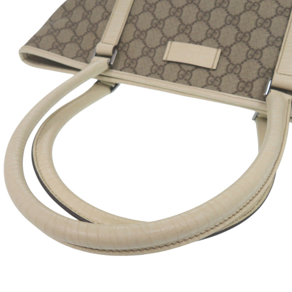 GUCCI Tote Bag 114595 PVC beige