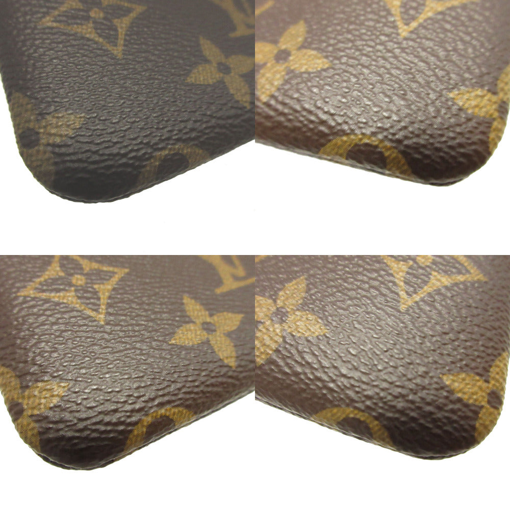 LOUIS VUITTON Coin case M62650 Monogram canvas Brown Monogram Pochette Cre