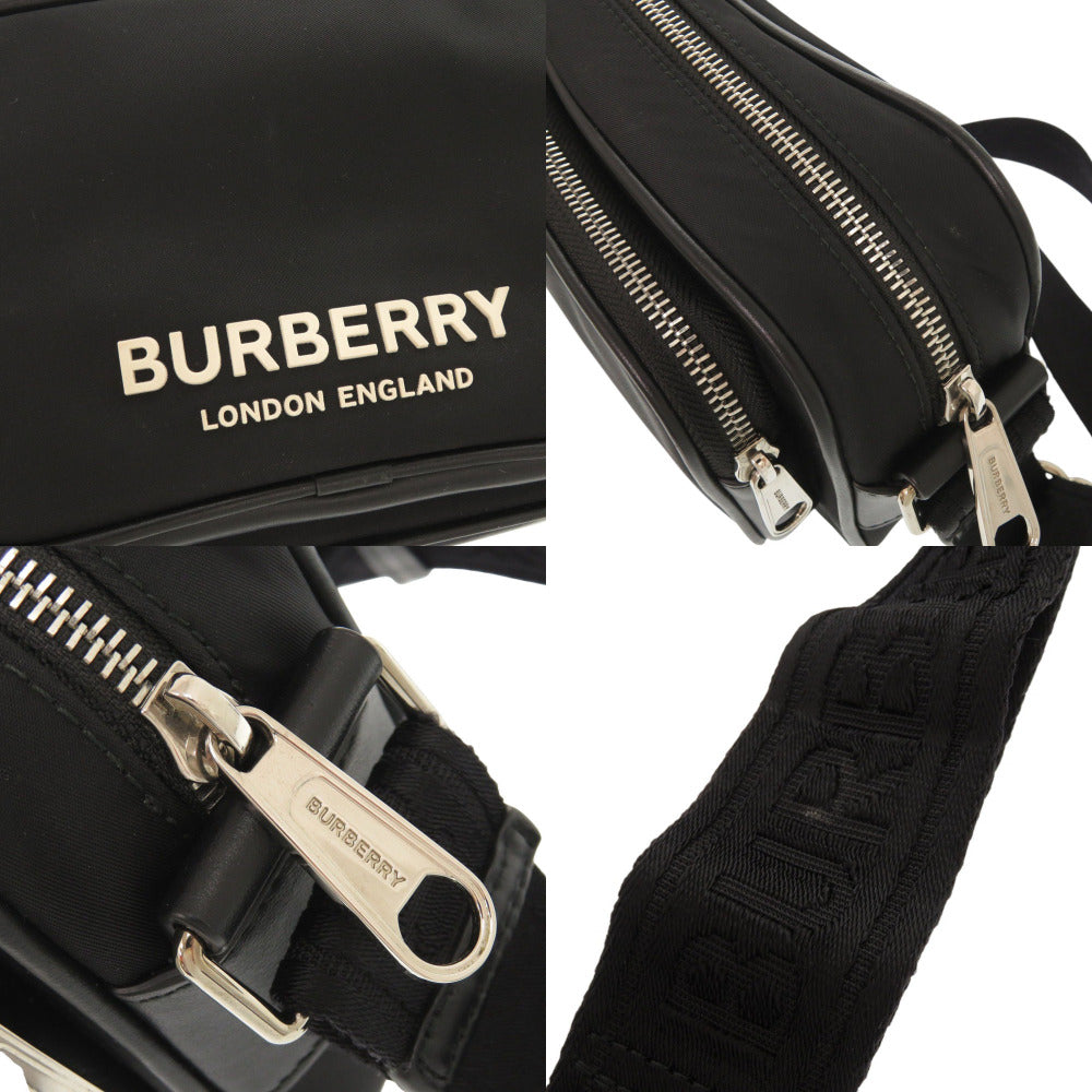 BURBERRY Shoulder Bag Nylon black mens Used Authentic