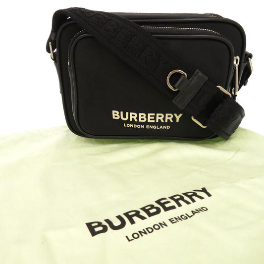 BURBERRY Shoulder Bag Nylon black mens Used Authentic