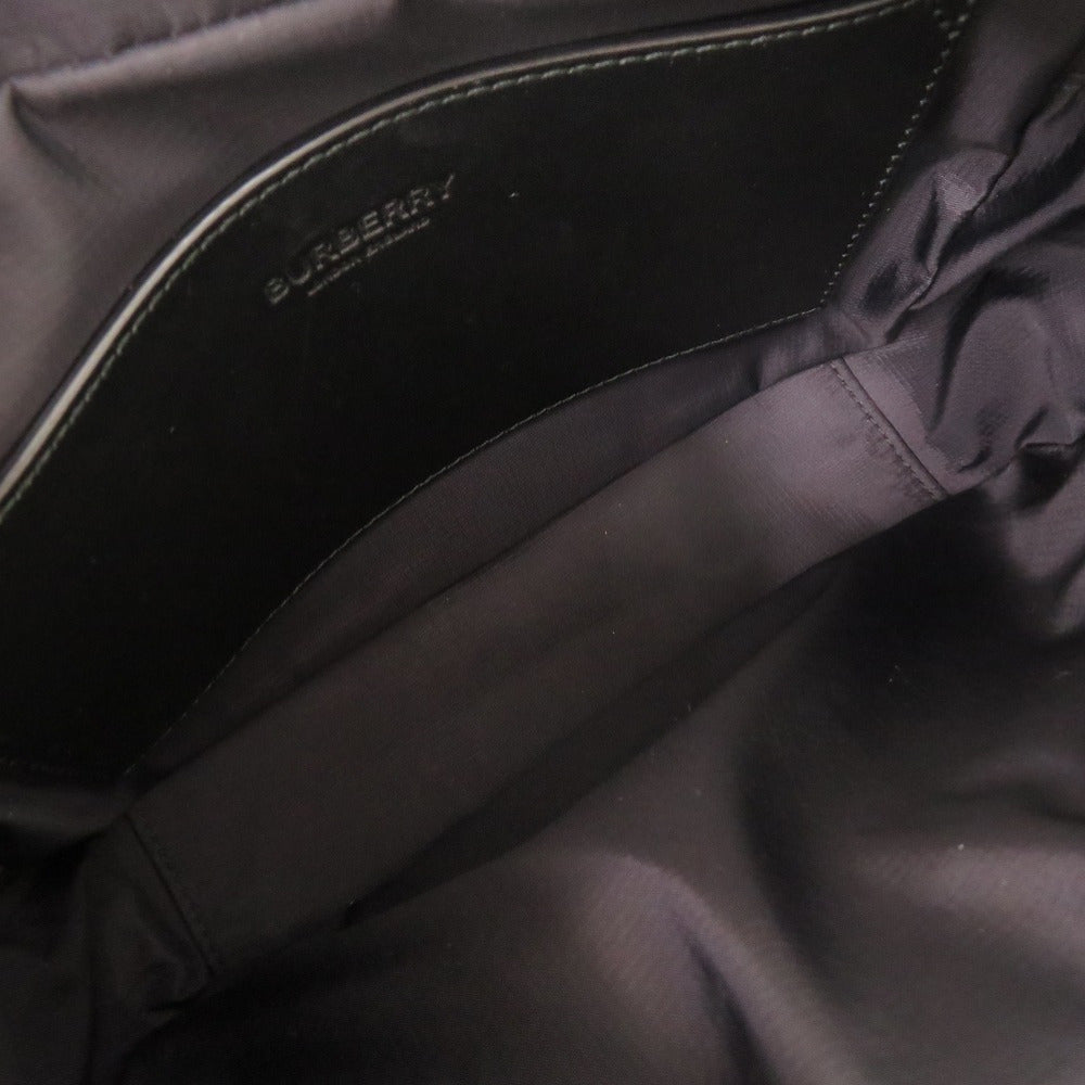 BURBERRY Shoulder Bag Nylon black mens Used Authentic