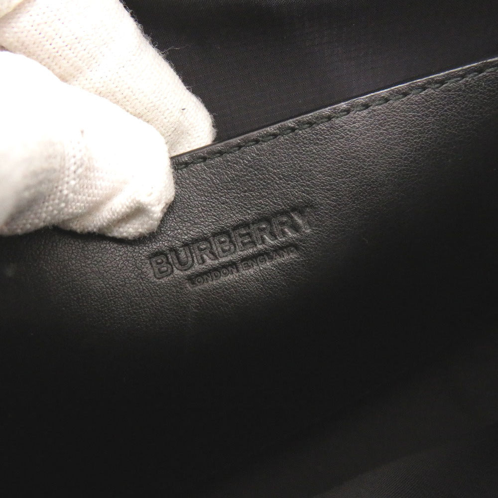 BURBERRY Shoulder Bag Nylon black mens Used Authentic