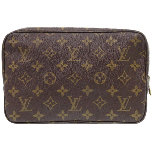 LOUIS VUITTON business bag M47524 Monogram canvas Brown Monogram Truth Cracking T 23