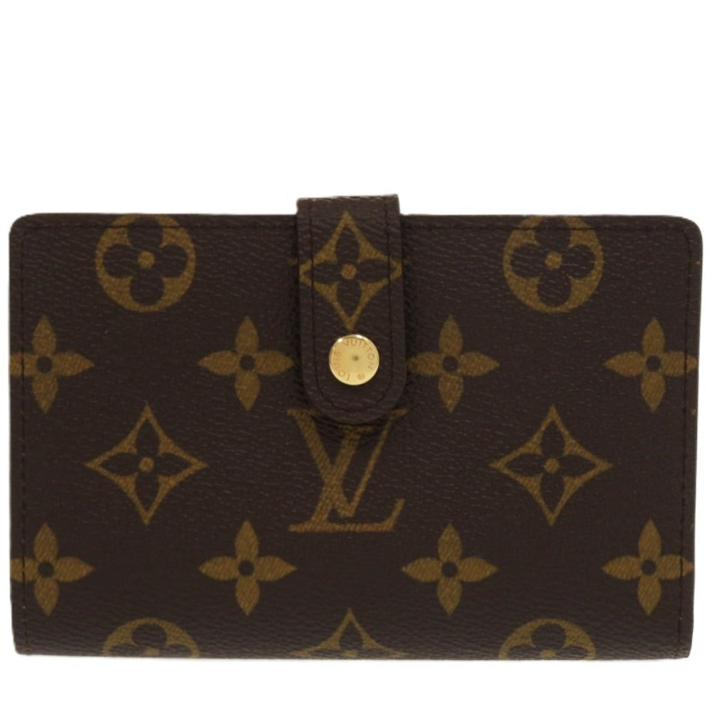LOUIS VUITTON Bifold Wallet M61663 Monogram canvas Brown Monogram Porto Monevier Vienova