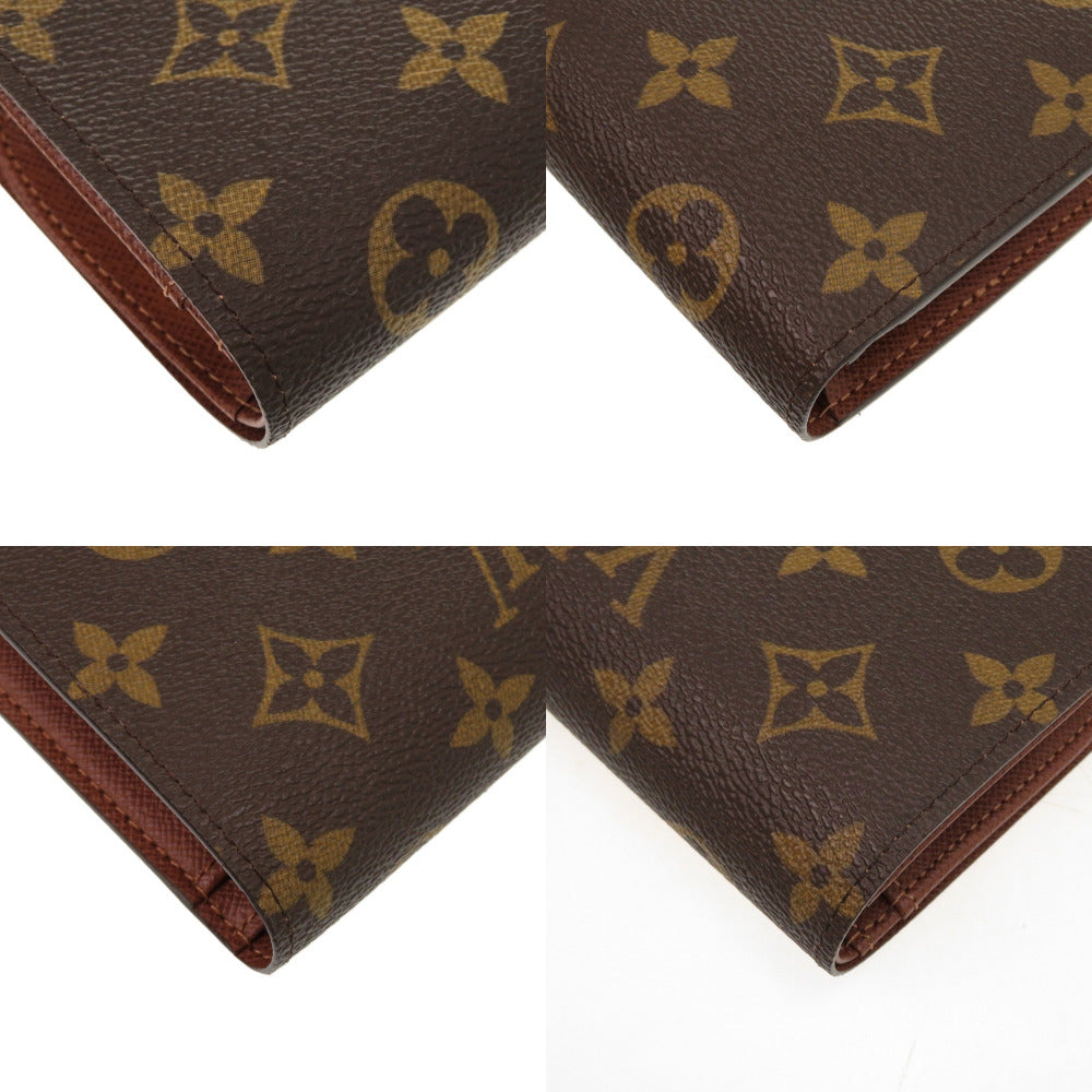 LOUIS VUITTON Bifold Wallet M61663 Monogram canvas Brown Monogram Porto Monevier Vienova