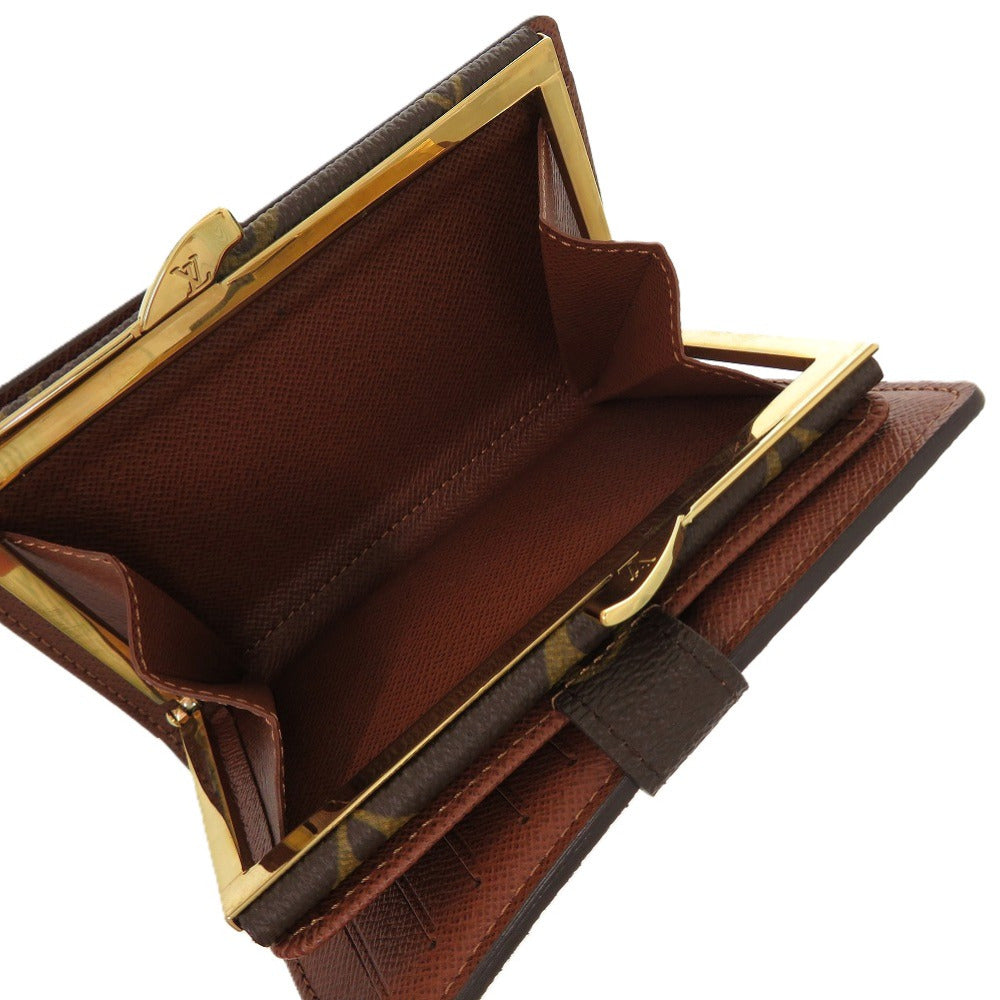 LOUIS VUITTON Bifold Wallet M61663 Monogram canvas Brown Monogram Porto Monevier Vienova