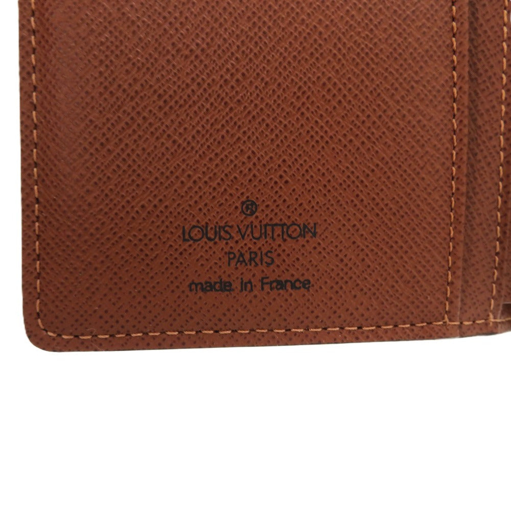 LOUIS VUITTON Bifold Wallet M61663 Monogram canvas Brown Monogram Porto Monevier Vienova