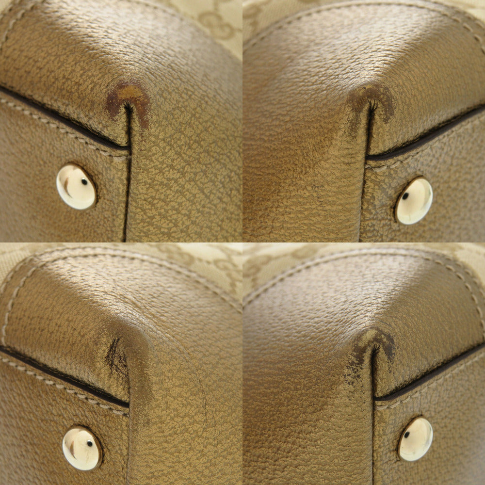 GUCCI Tote Bag 181779 GG canvas beige Pretty