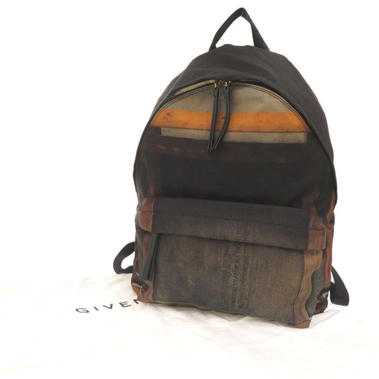 GIVENCHY Backpack Nylon, Leather black