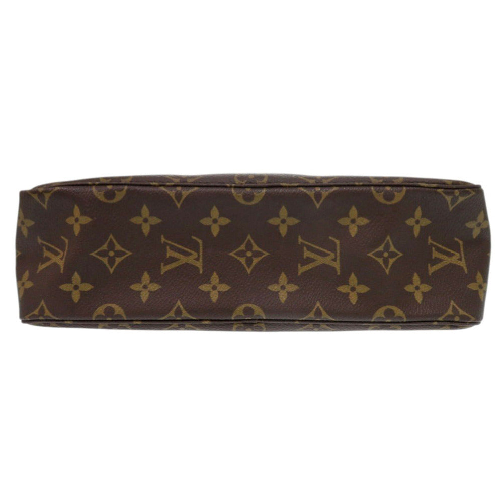 LOUIS VUITTON business bag M47522 Monogram canvas Brown Monogram Truth Cracking Ty 28