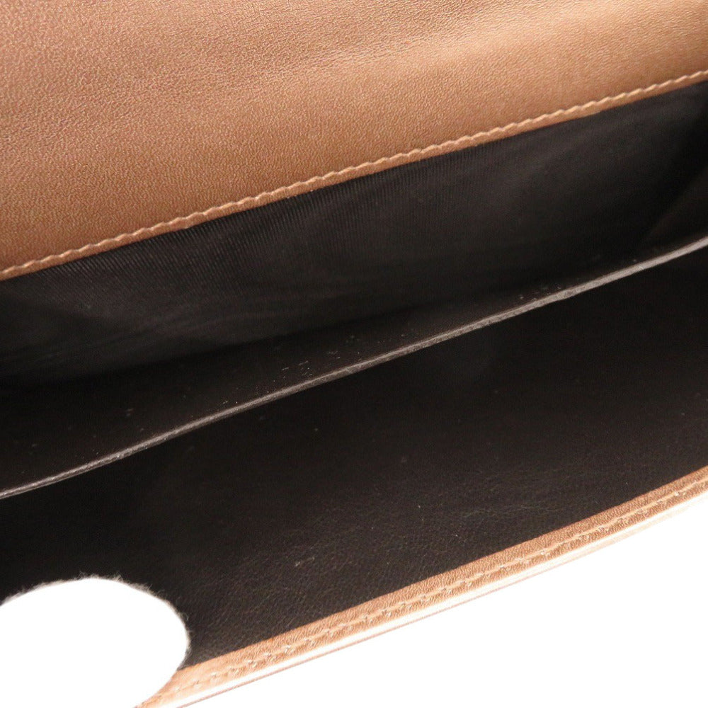 GUCCI Long Wallet Purse 203550 leather pink beige Guccisima