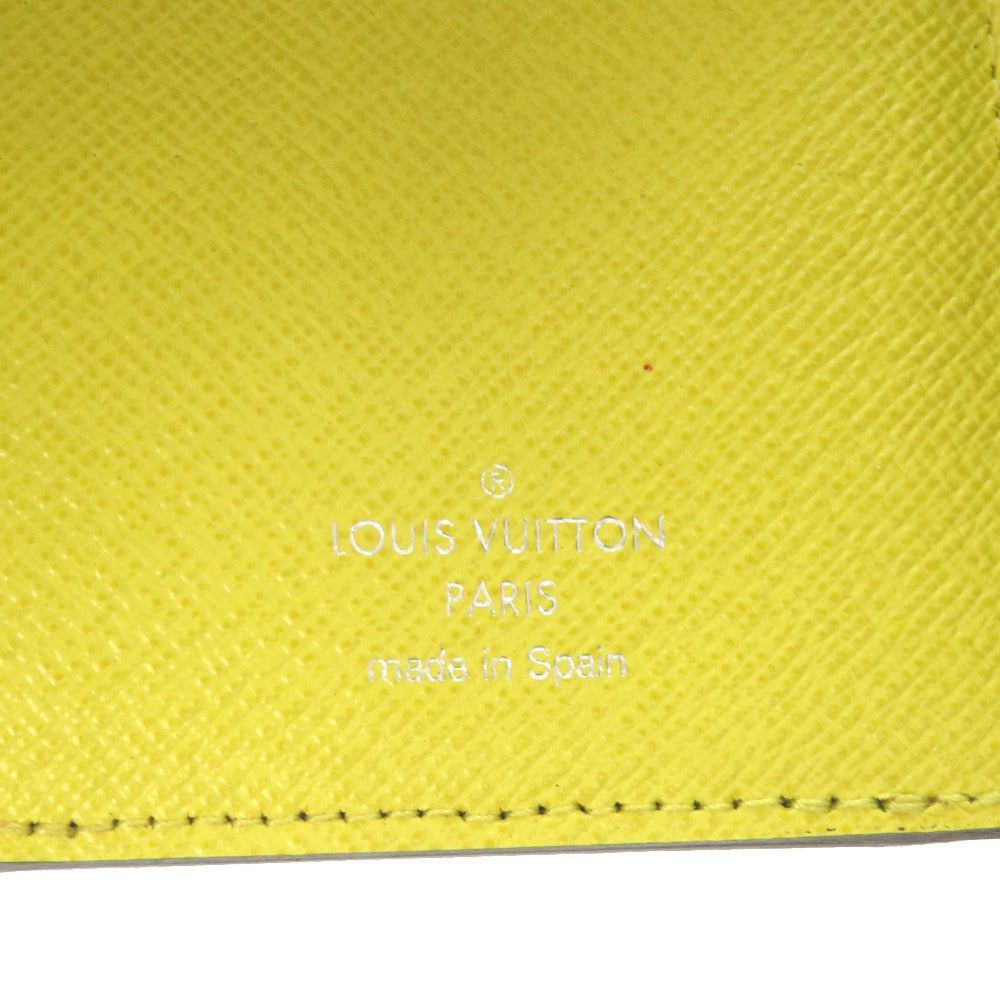 LOUIS VUITTON Tri-fold wallet M40627 Monogram Canvas, Epi Leather Pistachian Portefeuille Marie-Lou Compact