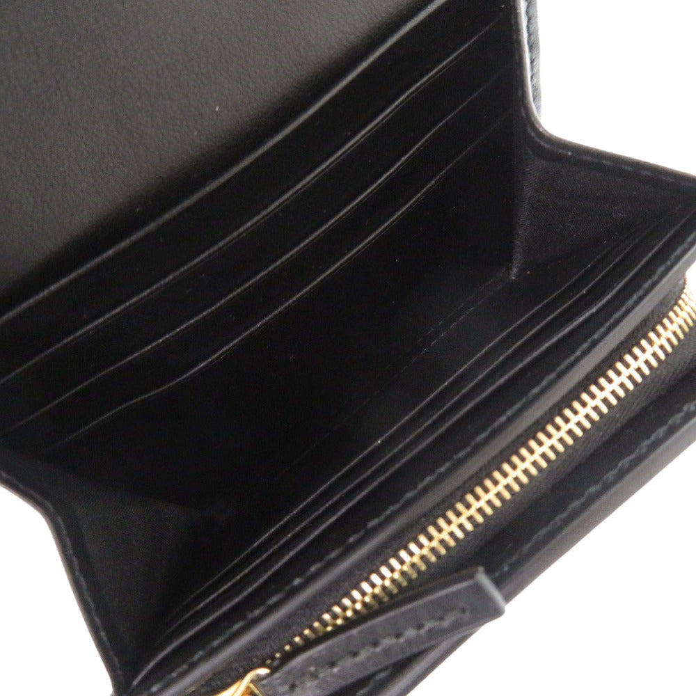GUCCI Bifold Wallet 723799 Calfskin black