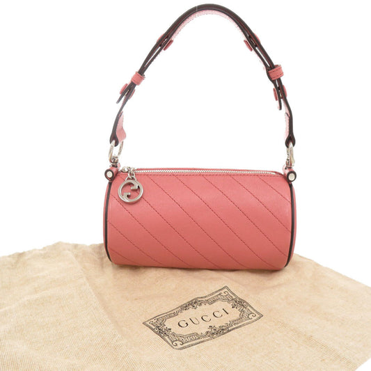 GUCCI Shoulder Bag 760170 leather pink Blondy