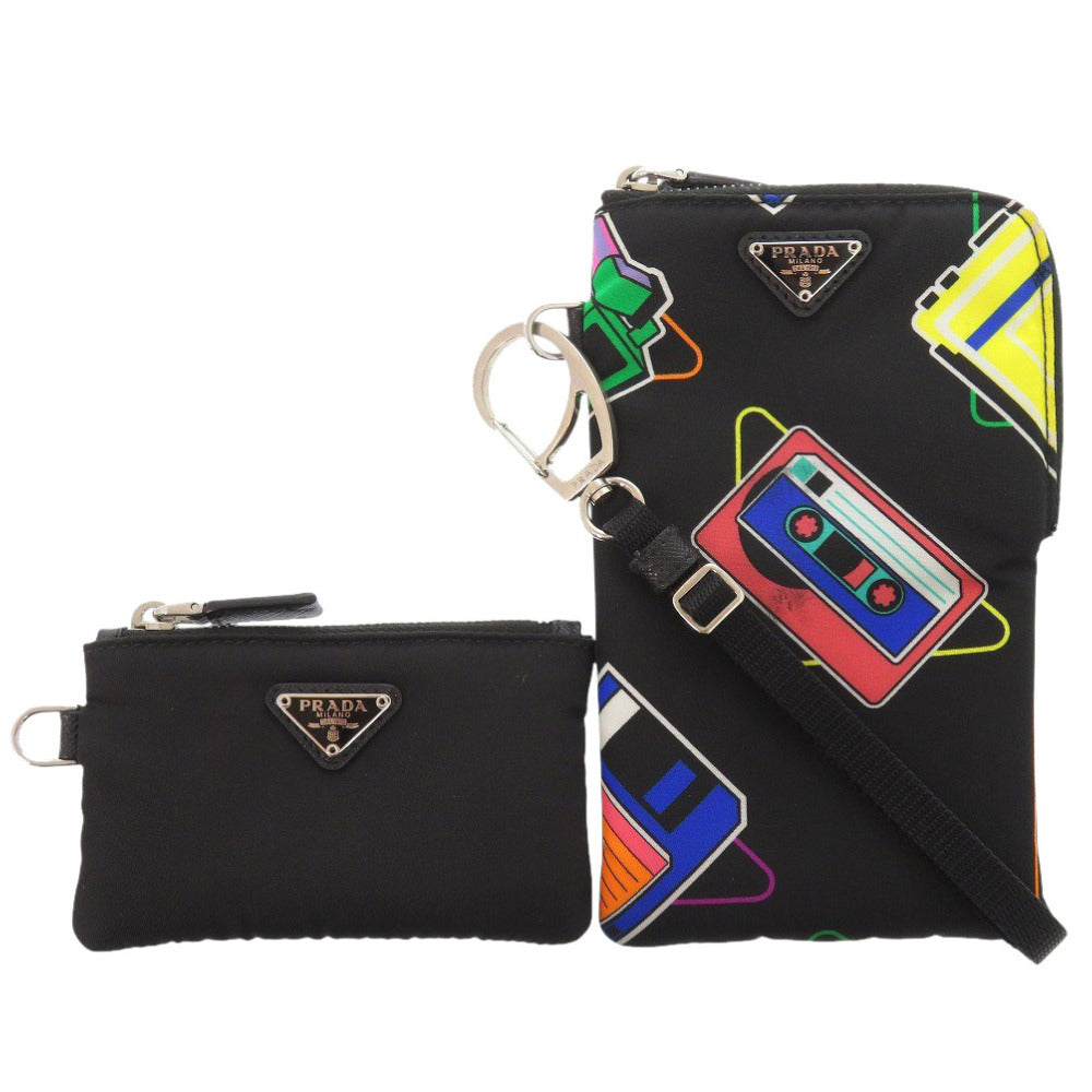 PRADA Shoulder Bag Nylon black