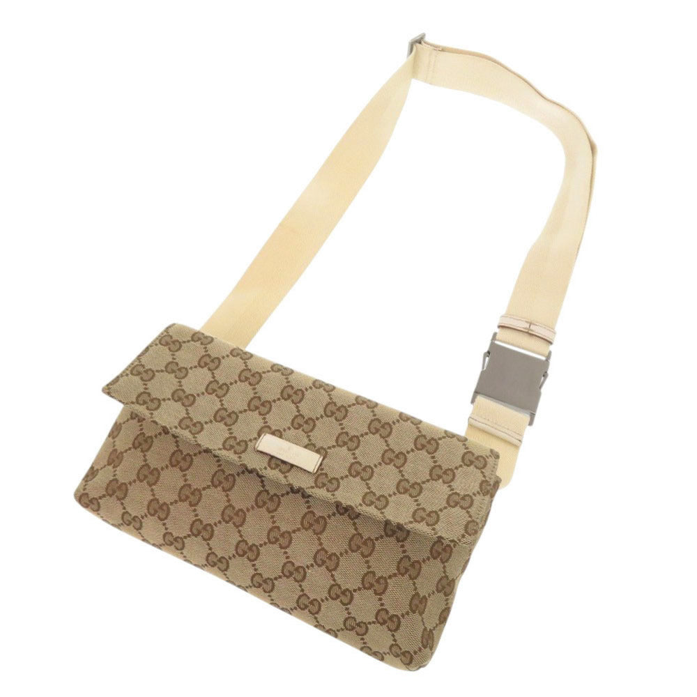 GUCCI Sling bag 146304 GG canvas beige GG canvas