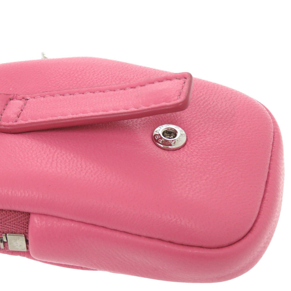 PRADA Pouch leather pink