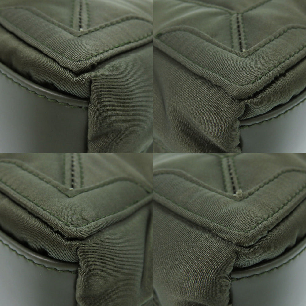 BALENCIAGA Handbag 390346 3190 P 528147 Nylon khaki Navy Cabas XS