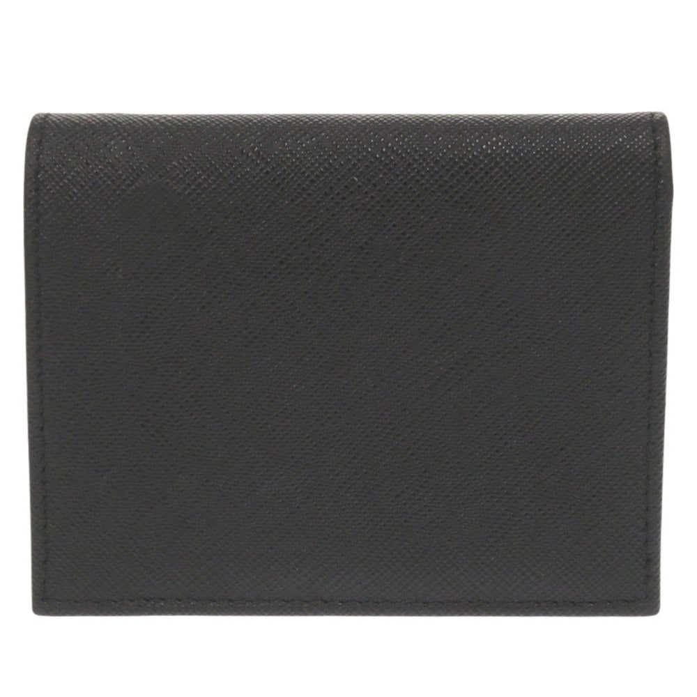 PRADA Bifold Wallet 1MV204 leather black Safiano