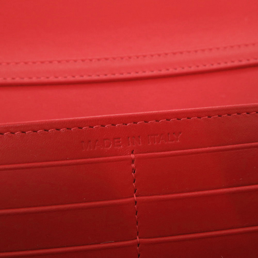 Christian Louboutin Long Wallet Purse leather black