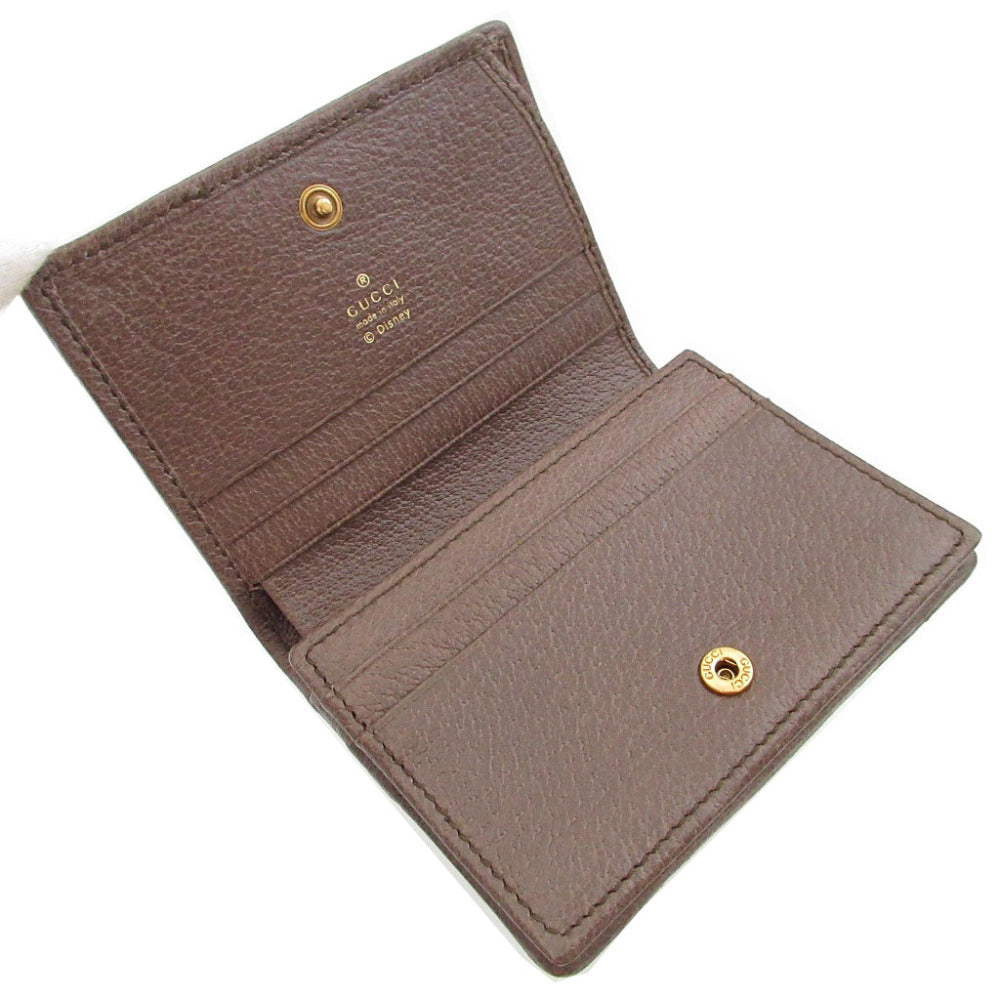 GUCCI Bifold Wallet 557801 GG Supreme, Leather beige