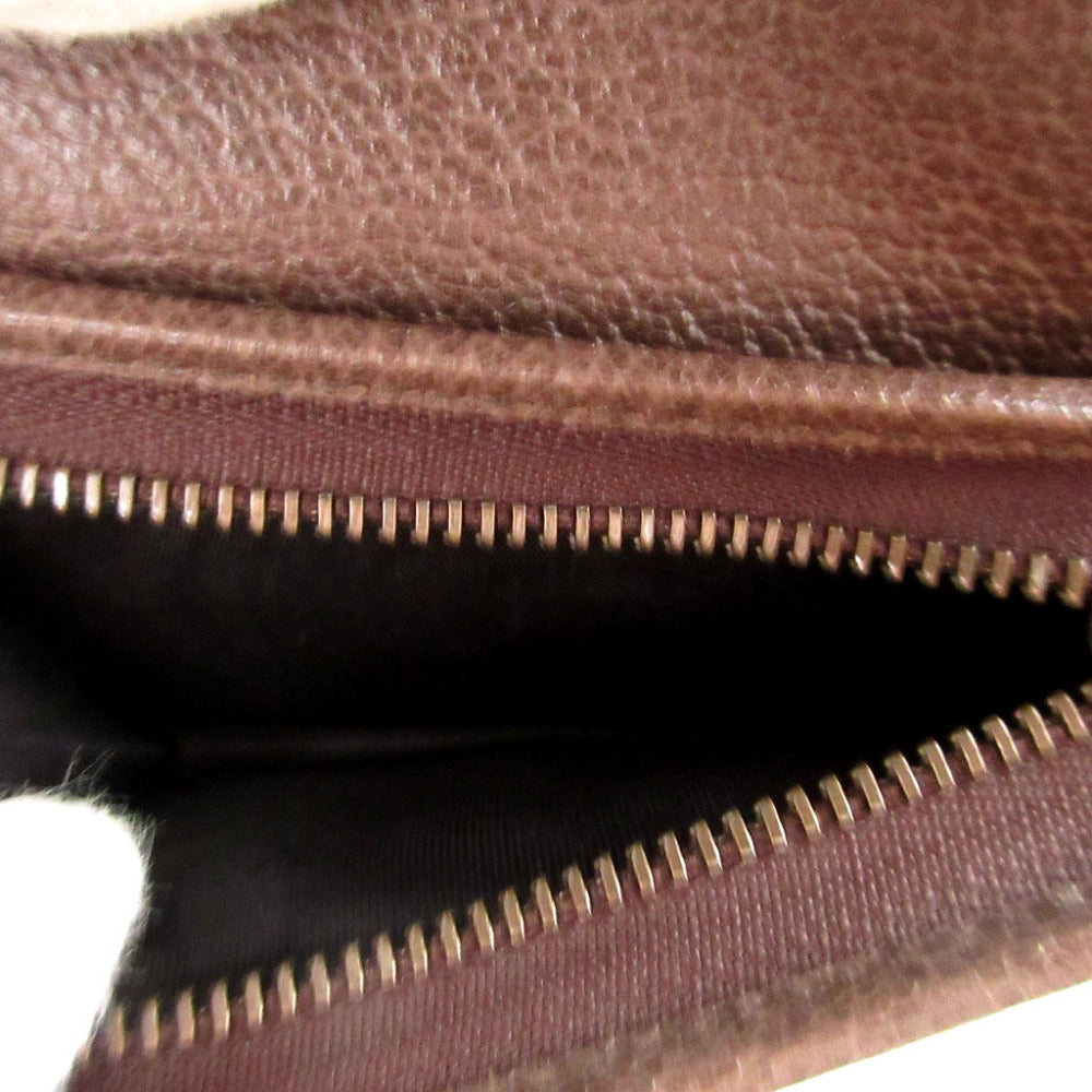 GUCCI Bifold Wallet 557801 GG Supreme, Leather beige