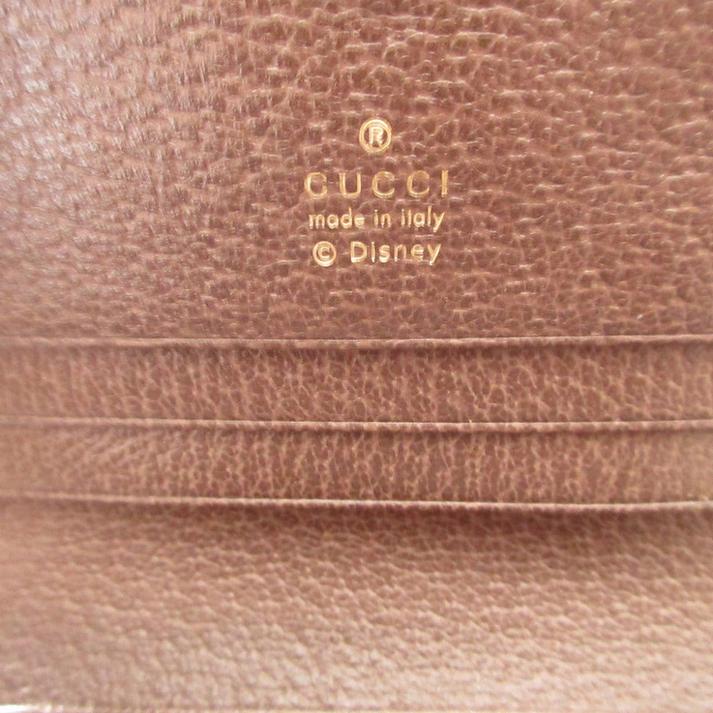 GUCCI Bifold Wallet 557801 GG Supreme, Leather beige