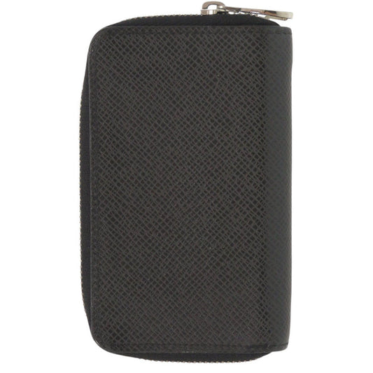 LOUIS VUITTON Coin case M32832 Taiga black Taiga Zip around purse