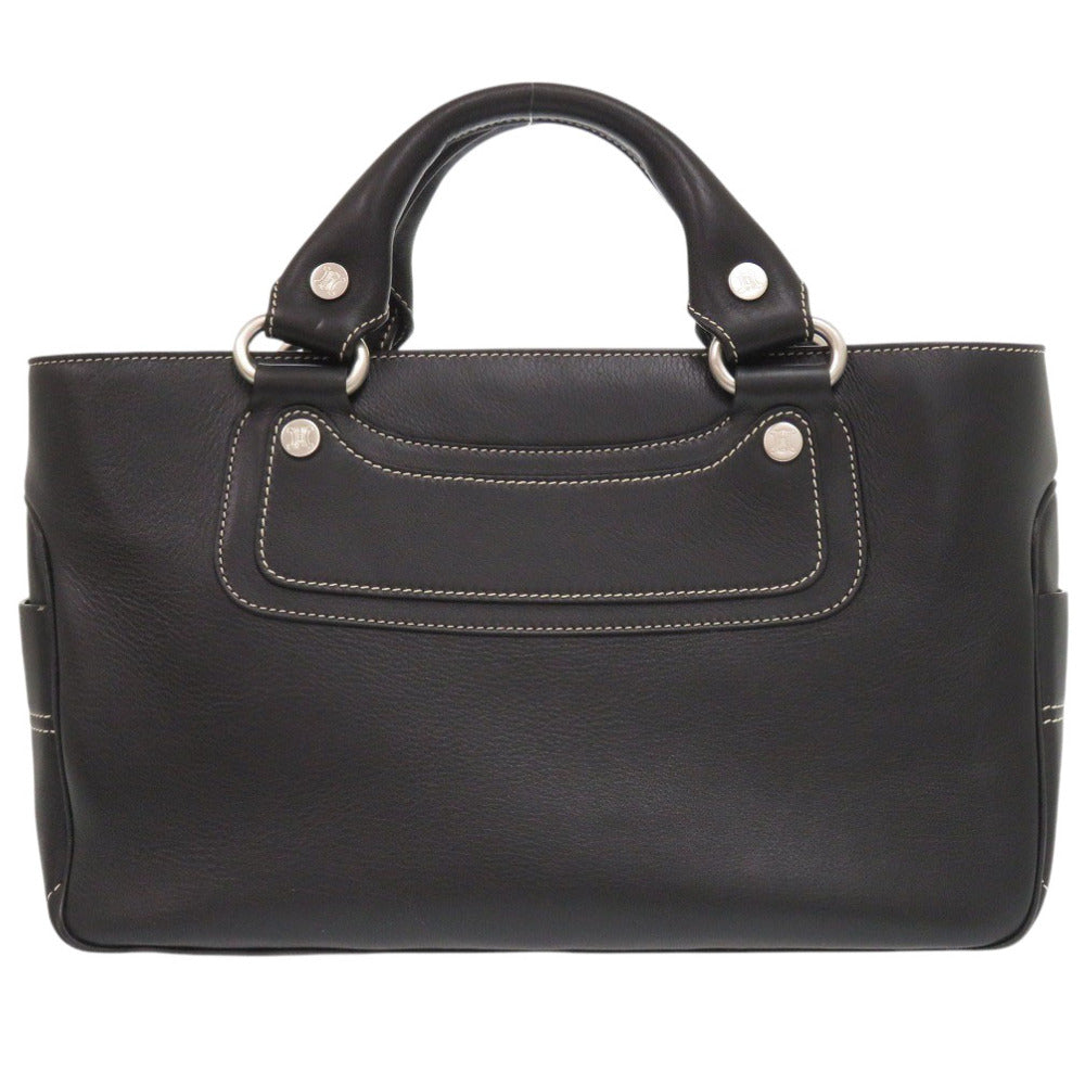 CELINE Handbag leather black Boogie bag