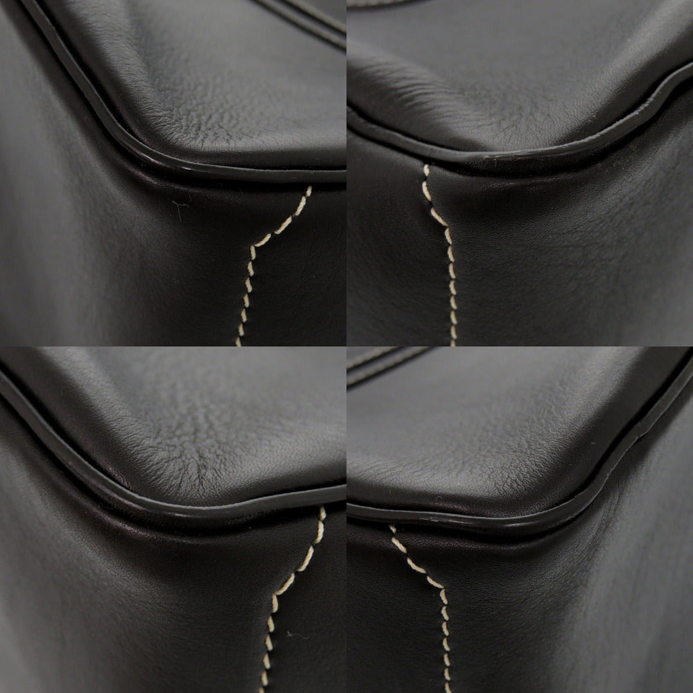 CELINE Handbag leather black Boogie bag