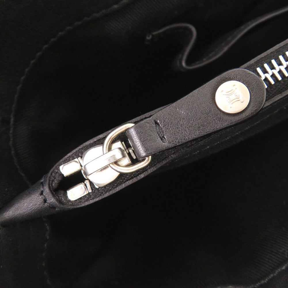 CELINE Handbag leather black Boogie bag