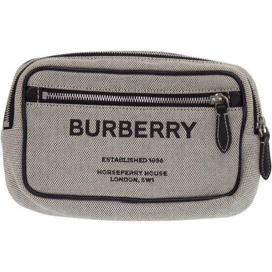 BURBERRY Sling bag 8038902 Cotton canvas gray