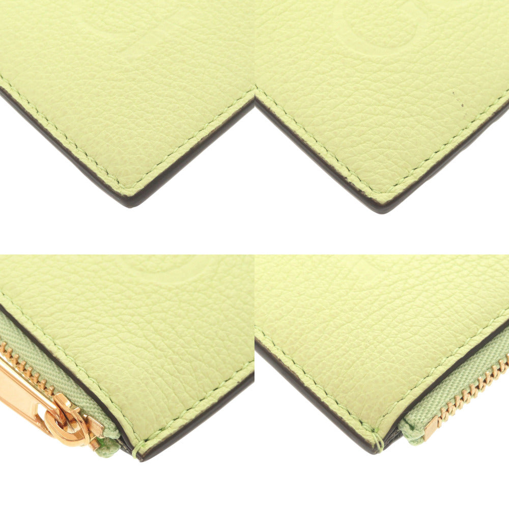 GUCCI Coin case 725550 leather green logo