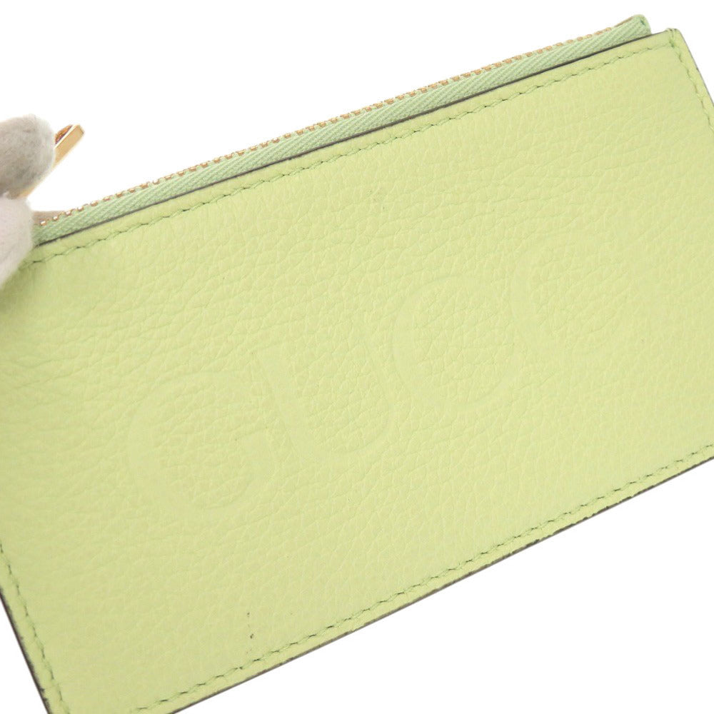 GUCCI Coin case 725550 leather green logo