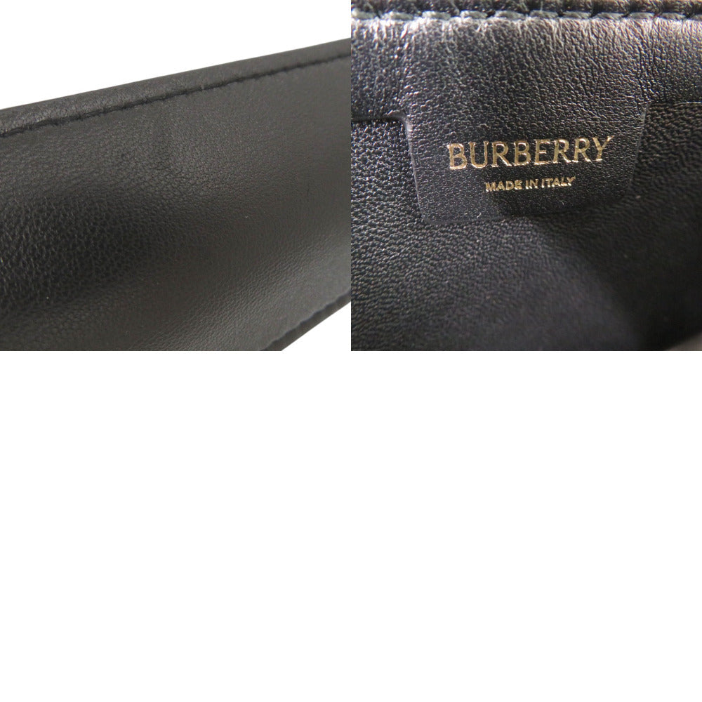 BURBERRY Handbag Sheep leather black SHIELD SLING
