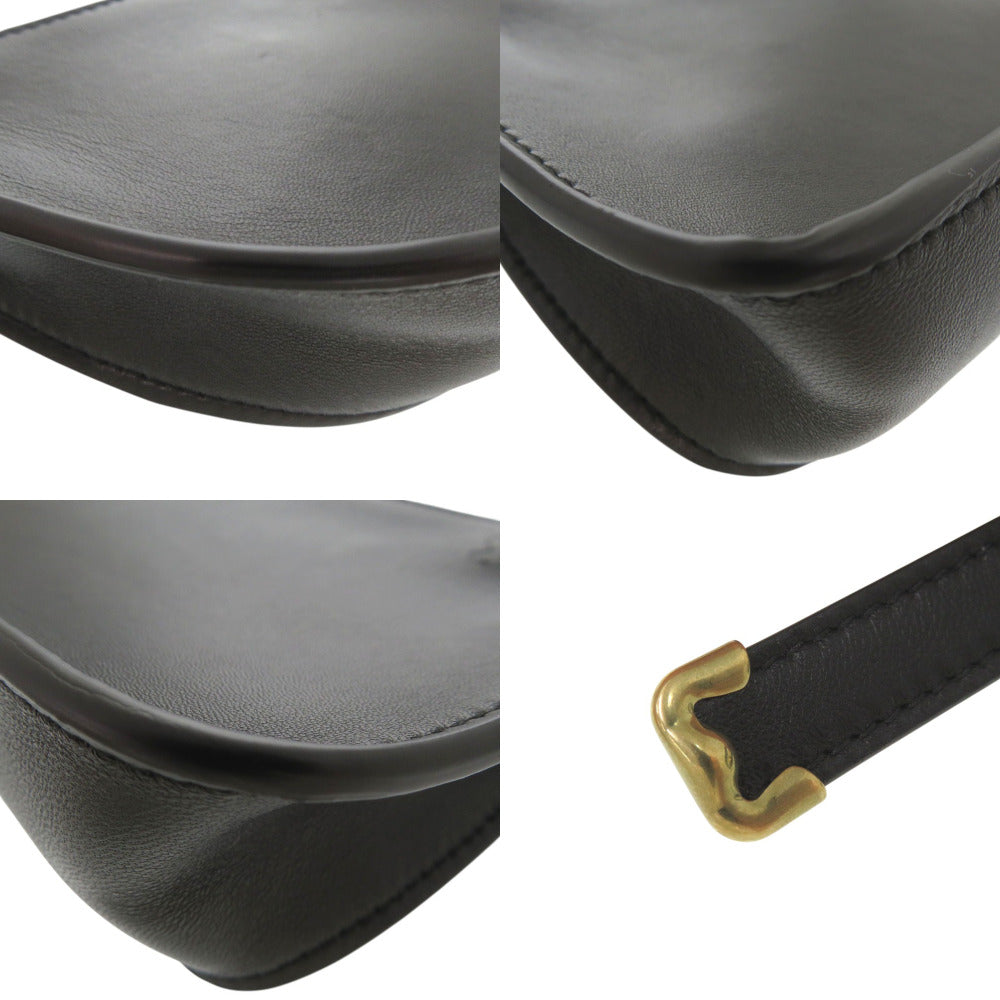 BURBERRY Handbag Sheep leather black SHIELD SLING