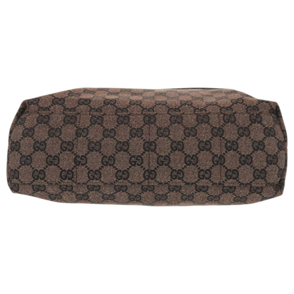 GUCCI Shoulder Bag 272351 GG canvas Dark brown GG canvas