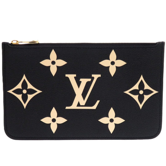 LOUIS VUITTON Pouch Monogram Ann Platt Noir Neverfull Pouch Emplant