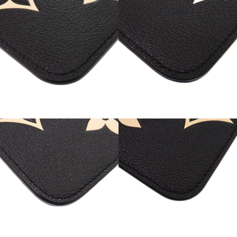 LOUIS VUITTON Pouch Monogram Ann Platt Noir Neverfull Pouch Emplant