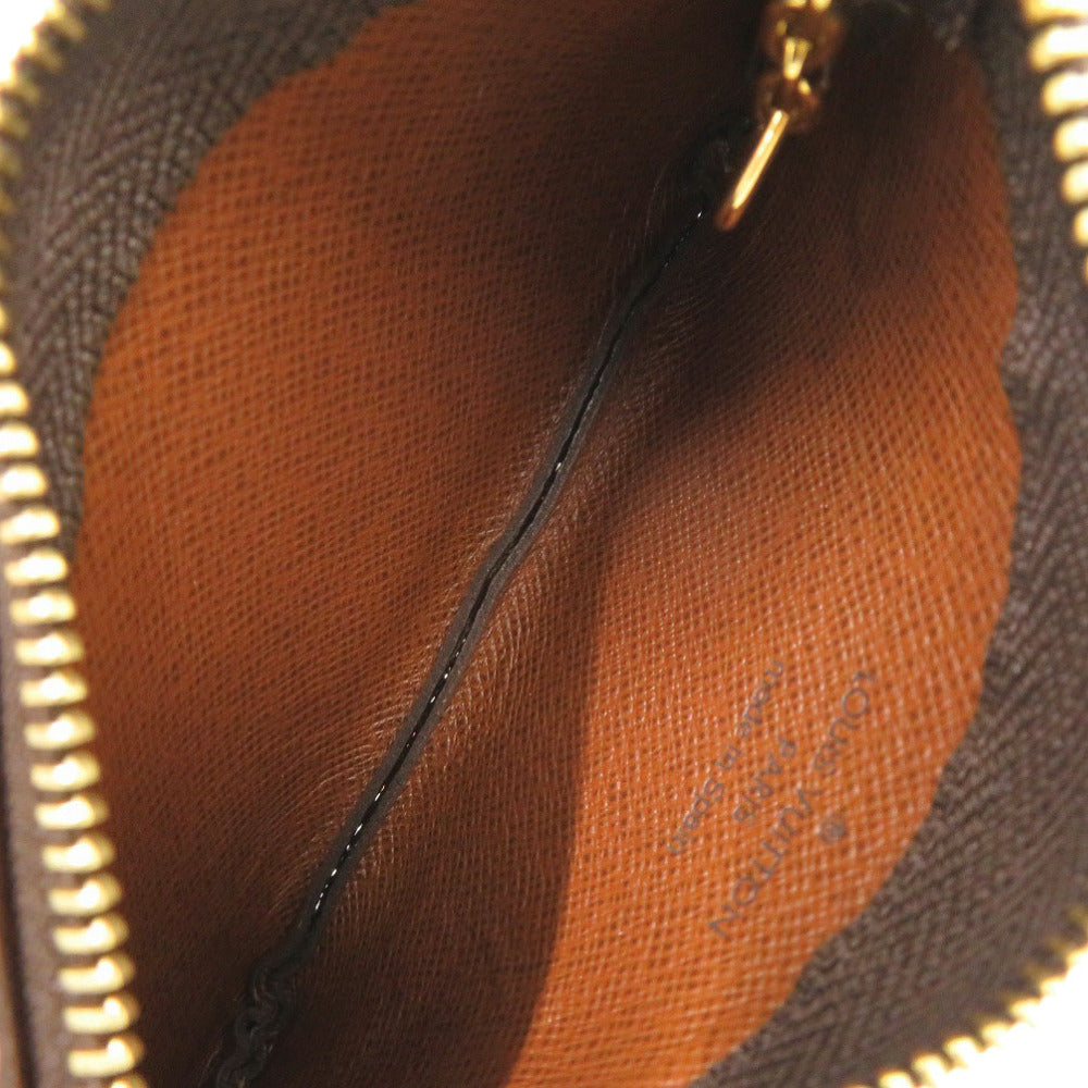 LOUIS VUITTON Coin case M62650 Monogram canvas Brown Monogram Pochette Cre