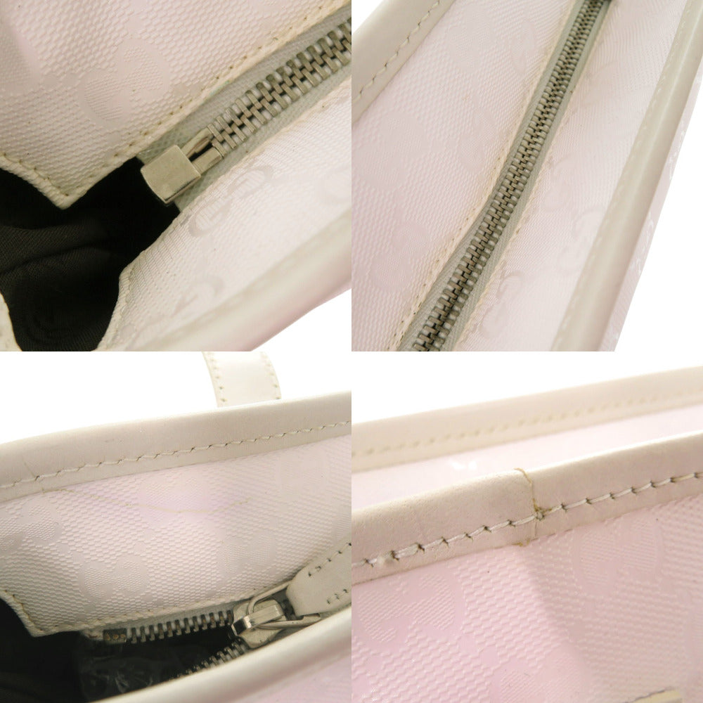 GUCCI Tote Bag 211138 PVC white