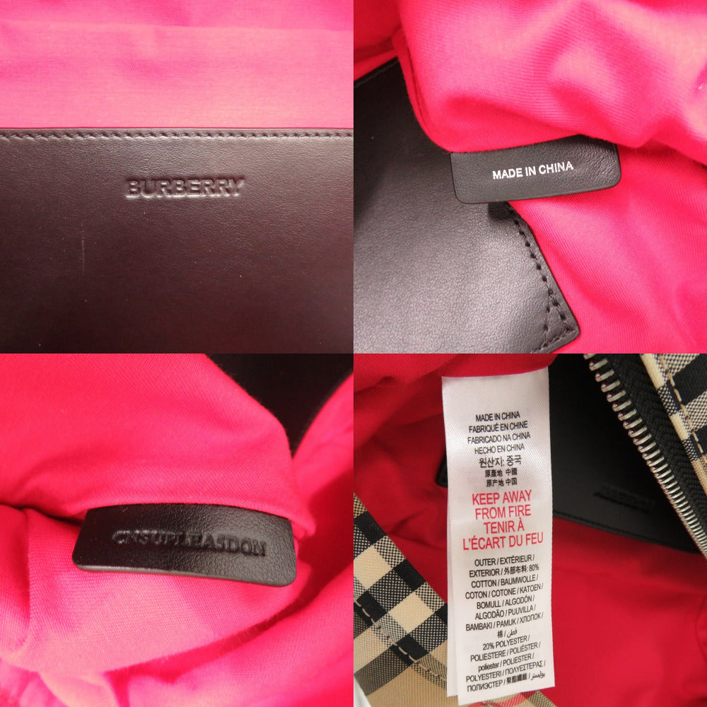 BURBERRY Waist bag 8010430 Cotton, Polyester beige