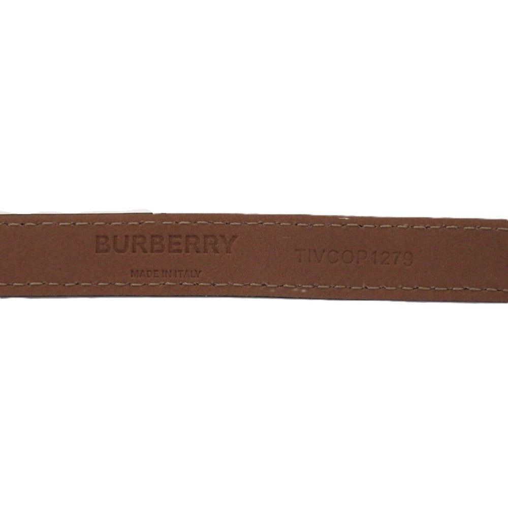 BURBERRY Waist bag leather gray Waist pouch