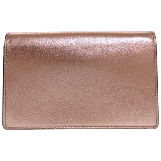 GUCCI Shoulder Bag 476432 0416 leather Pink gold