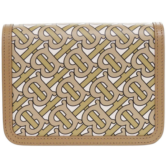 BURBERRY Shoulder Bag leather beige