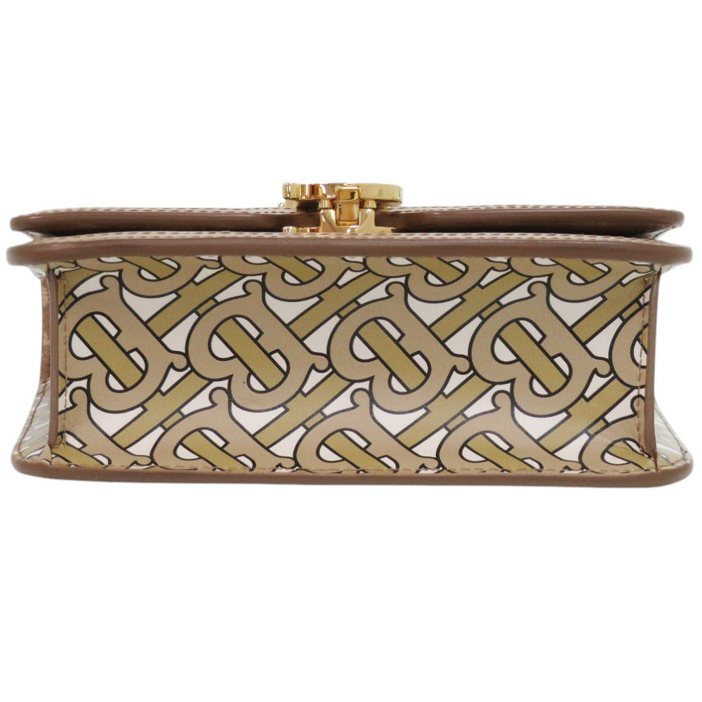 BURBERRY Shoulder Bag leather beige